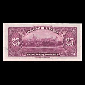 Canada, Bank of Canada, 25 dollars : May 6, 1935