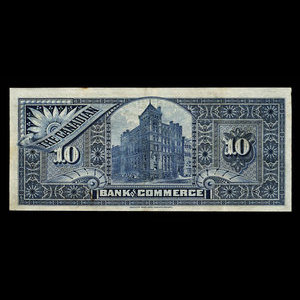 Canada, Canadian Bank of Commerce, 10 dollars : January 2, 1906