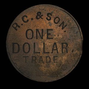 Canada, R.C. & Son, 1 dollar : 1914