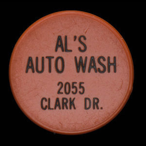 Canada, Al's Auto Wash, no denomination : 1974