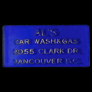 Canada, Al's Car Wash & Gas, no denomination : 1972