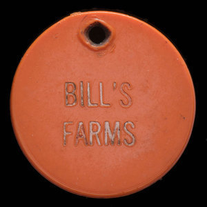 Canada, Bill's Farms, no denomination : 1967