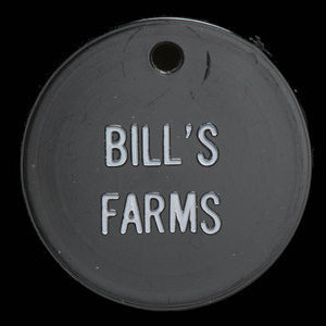 Canada, Bill's Farms, no denomination : 1967