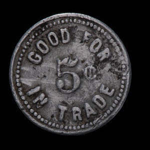 Canada, Columbia Hotel, 5 cents : 1903