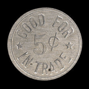 Canada, Cranbrook Trading Co. Ltd., 5 cents : 1959