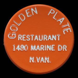 Canada, Golden Plate Restaurant, no denomination :