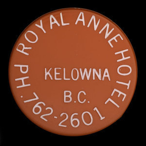 Canada, Royal Anne Hotel, no denomination :