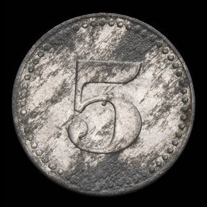 Canada, Reichenbach Co. Ltd., 5 cents : 1903