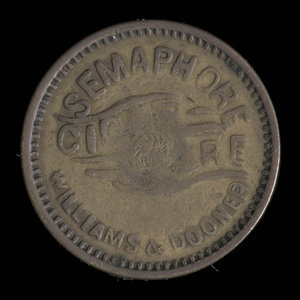 Canada, Semaphore Cigar Store, 6 1/4 cents : 1924