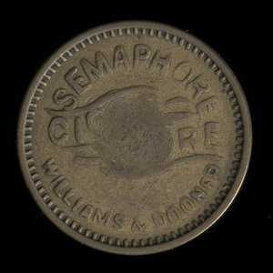 Canada, Semaphore Cigar Store, 12 1/2 cents : 1924