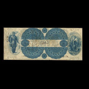 Canada, Banque du Peuple (People's Bank), 5 dollars : July 1, 1838