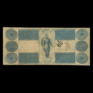 Canada, Banque du Peuple (People's Bank), 10 dollars : March 2, 1836