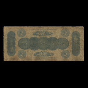 Canada, Bank of New Brunswick, 1 dollar : July 1, 1863