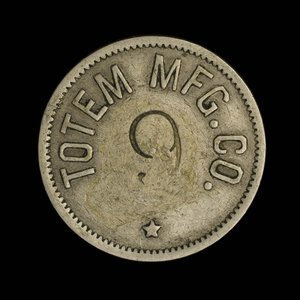 Canada, Totem Mfg. Co., 5 cents : 1928