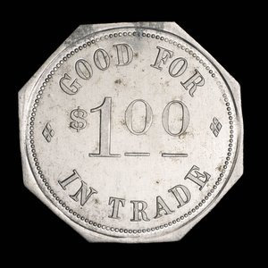 Canada, Drumheller Grocery Co-operative Association Limited, 1 dollar : 1923