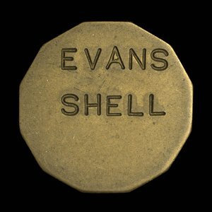 Canada, Evans Shell, no denomination : June 1969