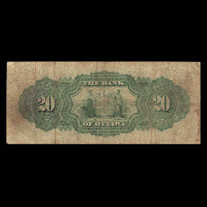 Canada, Bank of Ottawa (The), 20 dollars : January 2, 1903