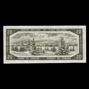 Canada, Bank of Canada, 20 dollars : 1954