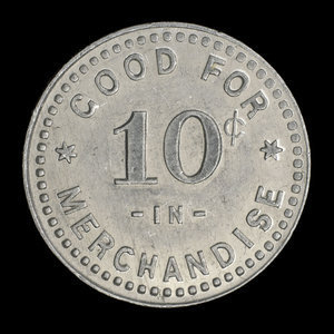 Canada, Leeson & Scott, 10 cents : 1909