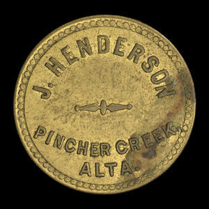 Canada, J. Henderson, 5 cents :