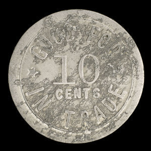 Canada, W.R. Brand, 10 cents : 1945