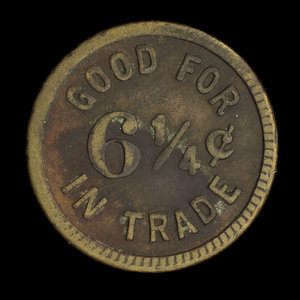 Canada, Strathcona Cigar Stand, 6 1/4 cents :