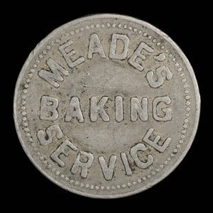 Canada, Meade's Baking Service, 1 loaf, bread :