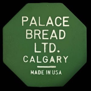 Canada, Palace Bread Ltd., 1 loaf, bread : 1955