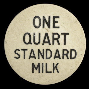 Canada, Model Dairies Limited, 1 quart, standard milk : April 12, 1965