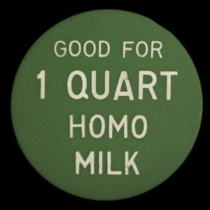 Canada, Model Dairies Limited, 1 quart, homo milk : April 12, 1965