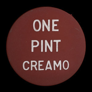 Canada, Model Dairies Limited, 1 pint, creamo : April 12, 1965