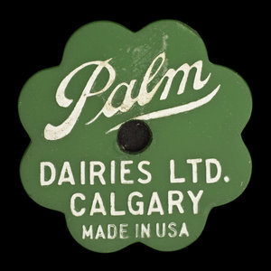 Canada, Palm Dairies Ltd., 1 quart, standard milk : 1960