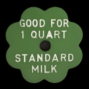 Canada, Palm Dairies Ltd., 1 quart, standard milk : 1960