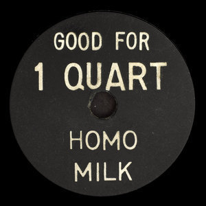 Canada, Union Milk Co. Ltd., 1 quart, homo milk :