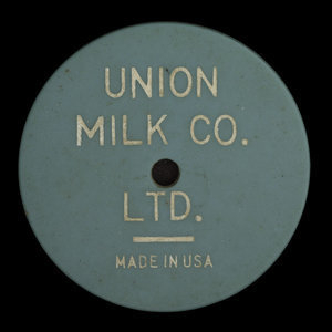 Canada, Union Milk Co. Ltd., 1 quart, 2% milk :