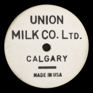 Canada, Union Milk Co. Ltd., 1 quart, skim milk :