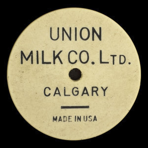 Canada, Union Milk Co. Ltd., 1 pint, creamee :