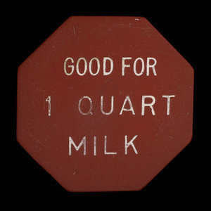 Canada, Coaldale Dairy Products, 1 quart, milk :