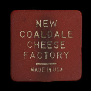 Canada, New Coaldale Cheese Factory, 1 quart, milk : 1953