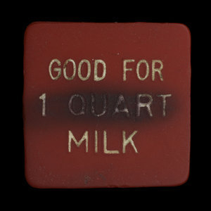 Canada, New Coaldale Cheese Factory, 1 quart, milk : 1953