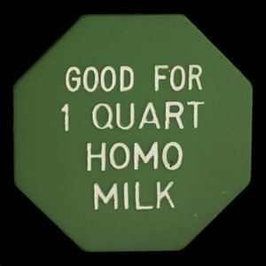 Canada, City Dairy, 1 quart, homo milk : April 23, 1959