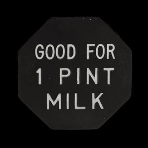 Canada, Didsbury Dairy, 1 pint, milk : November 1959