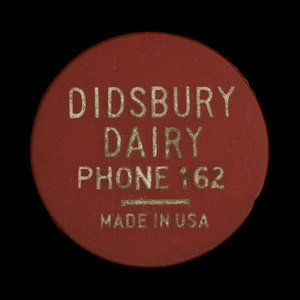 Canada, Didsbury Dairy, 1 quart, milk : November 1959