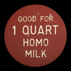 Canada, Northern Alberta Dairy Pool (N.A.D.P.), 1 quart, homo milk : 1954