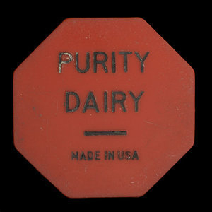 Canada, Purity Dairy, 1/2 gallon, medow-dew milk : 1970