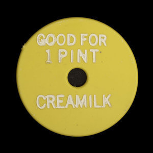 Canada, Silverwood Dairies Ltd., 1 pint, creamilk : 1955