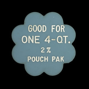 Canada, Silverwood Dairies Ltd., 1 pouch pack, 4 quarts, 2% milk : March 1965