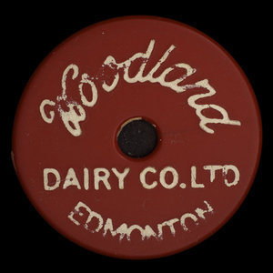 Canada, Woodland Dairy Co. Ltd., 1 quart, homo milk : 1948