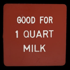 Canada, Red Cap Dairy, 1 quart, milk : 1980