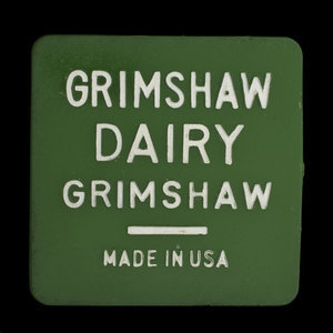 Canada, Grimshaw Dairy, 1 quart, milk :